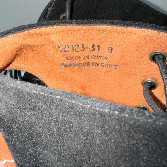 Free people x Jeffrey Campbell Minimal Lace Ups Black Suede Leather Ladies 8 - Picture 6 of 12